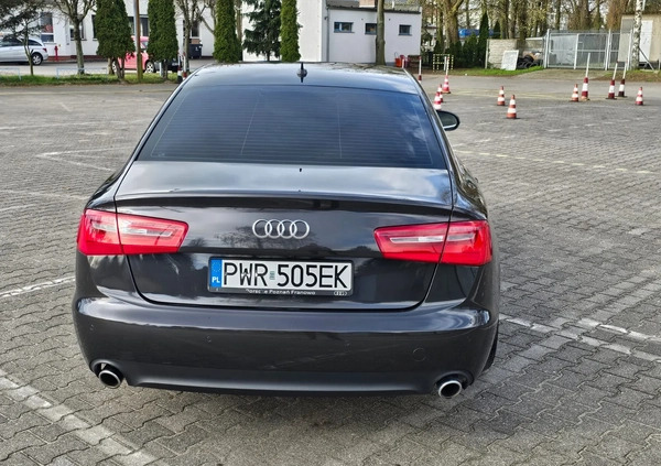 Audi A6 cena 67000 przebieg: 268256, rok produkcji 2011 z Września małe 497